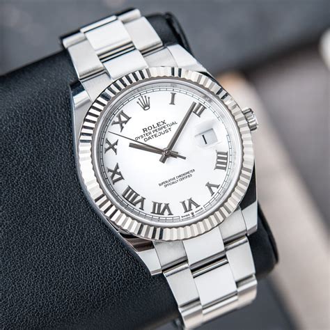 rolex datejust 41 roman dial